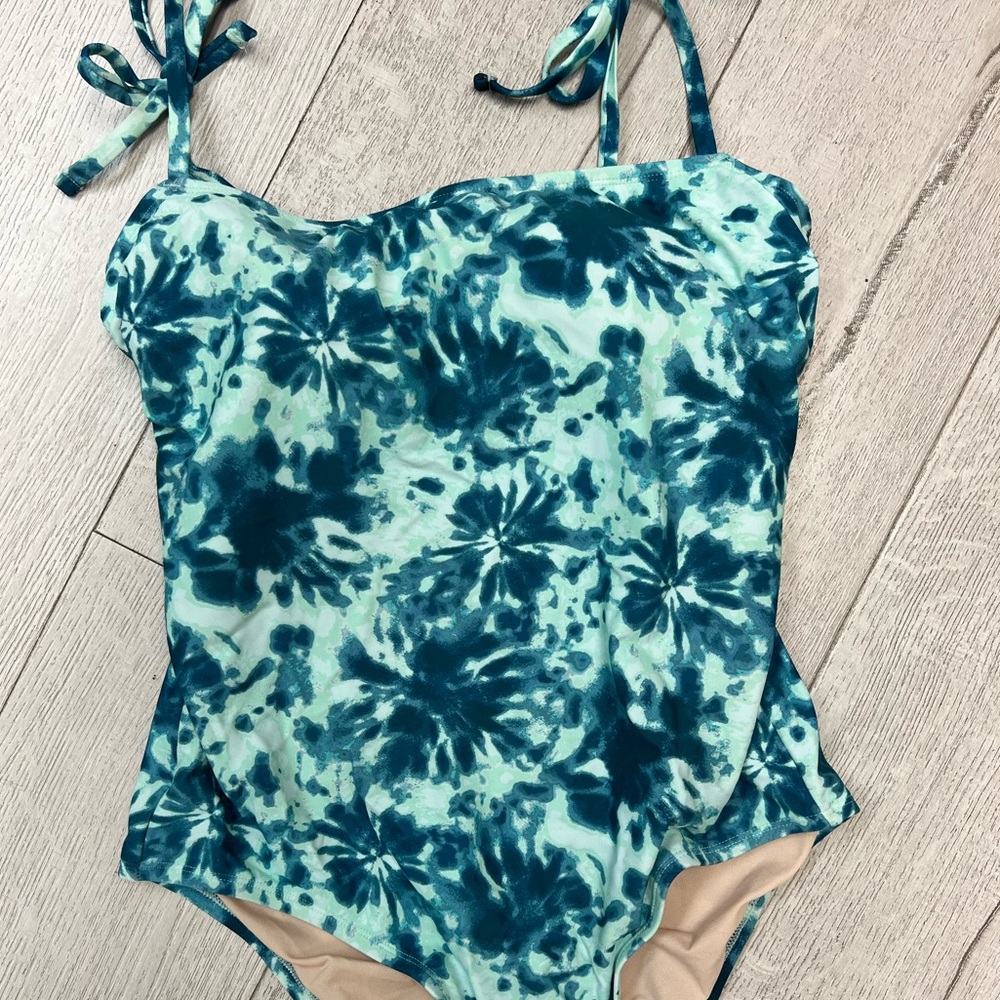 Kona sol bathing suit tie dye